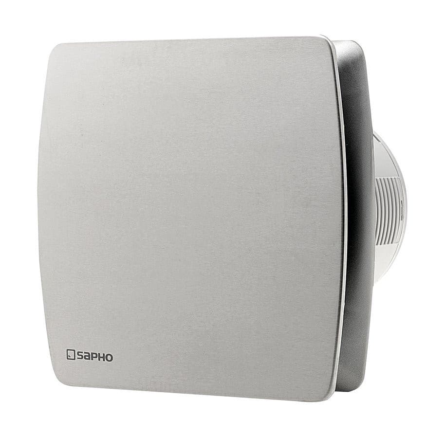 LEX wentylator osiowy łazienkowy 15W z wyłącznikiem czasowym stal nierdzewna