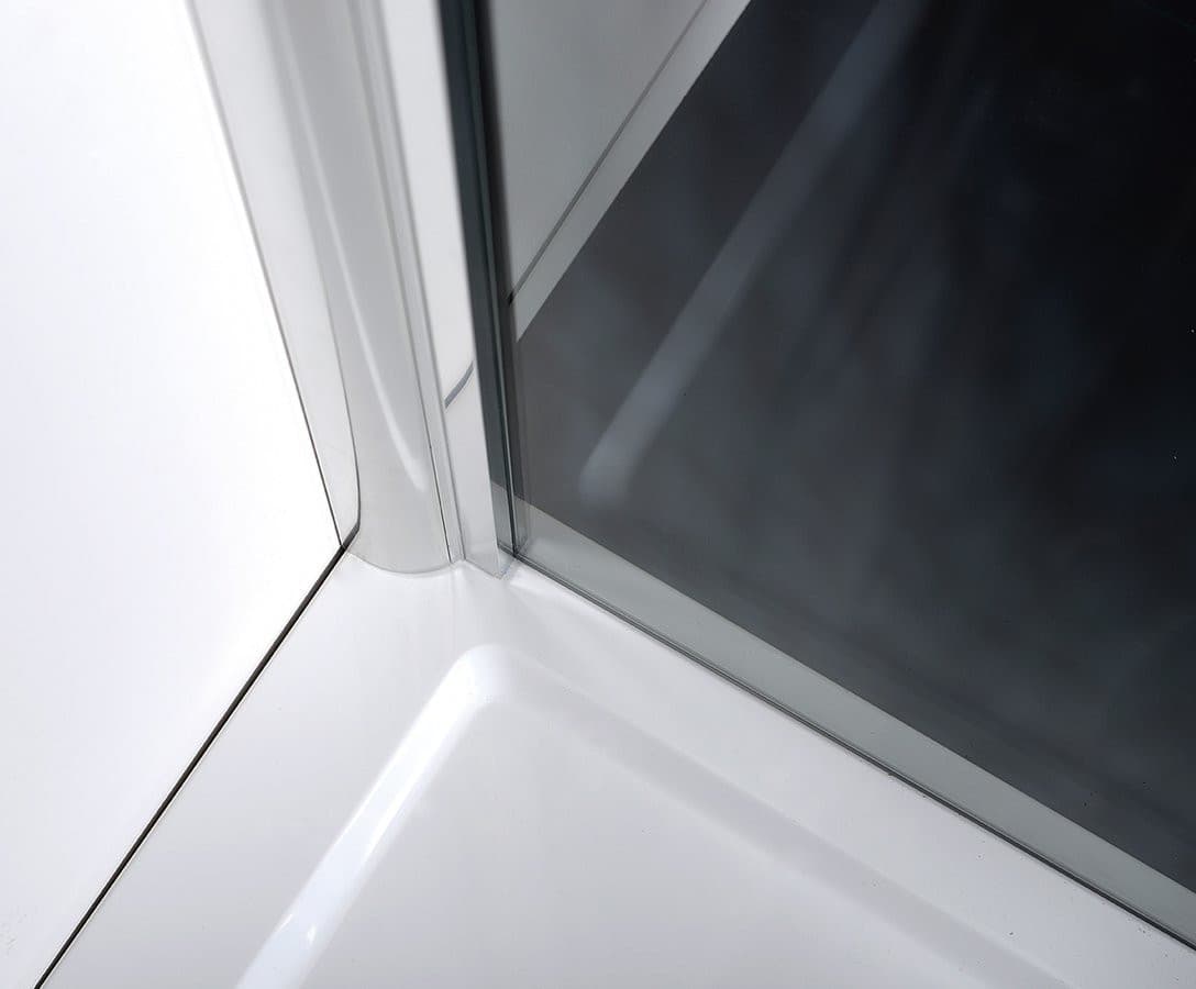 LUCIS LINE kabina prysznicowa trójścienna 1100x800 mm, uniwersalne otwieranie