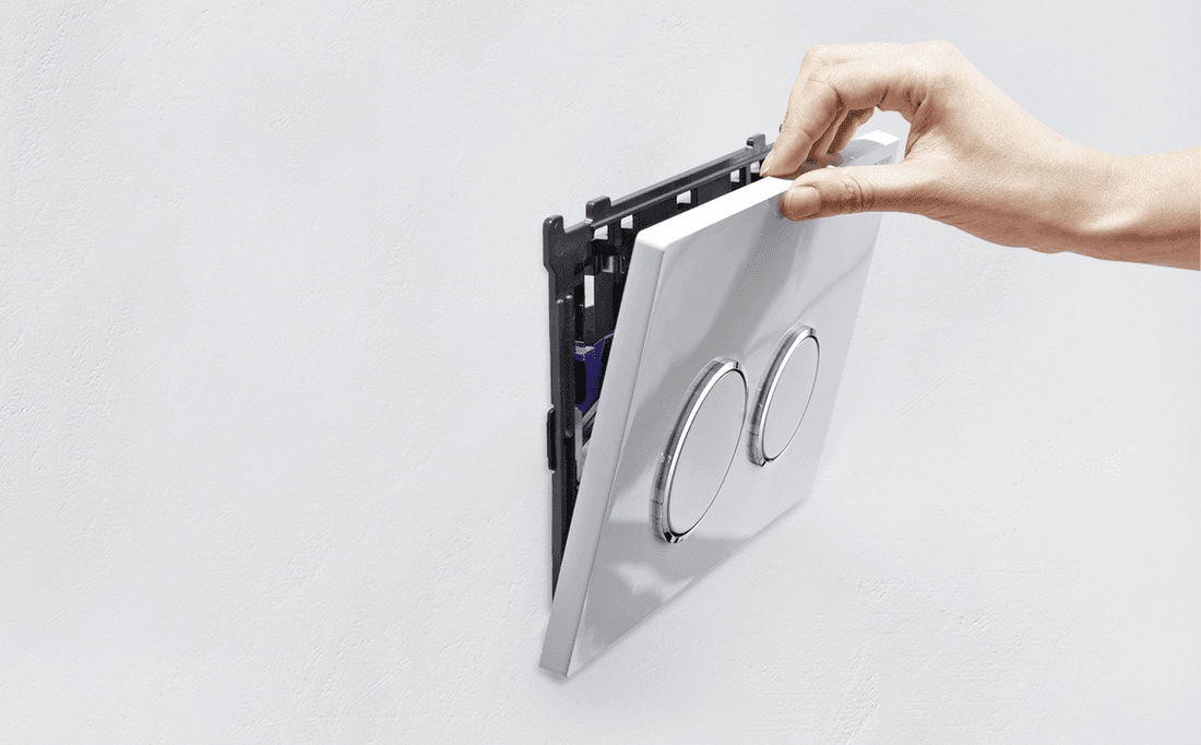 GEBERIT pojemnik na kostki higieniczne do spłuczki Sigma 12 cm