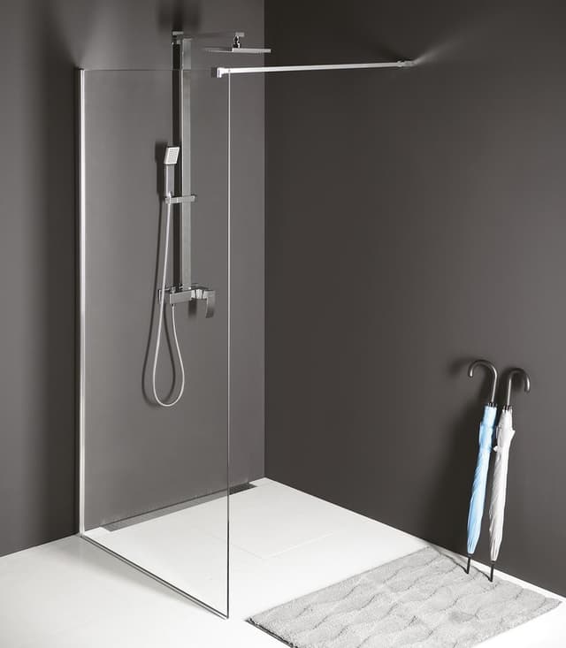 MODULAR SHOWER ścianka walk-in, stała 700 mm z Antidrop