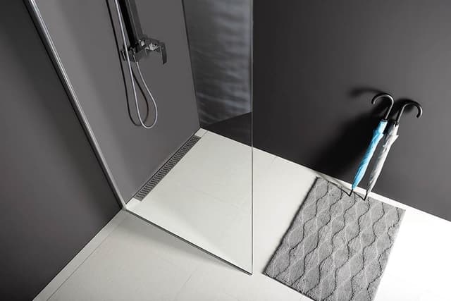 MODULAR SHOWER ścianka walk-in, stała 700 mm z Antidrop