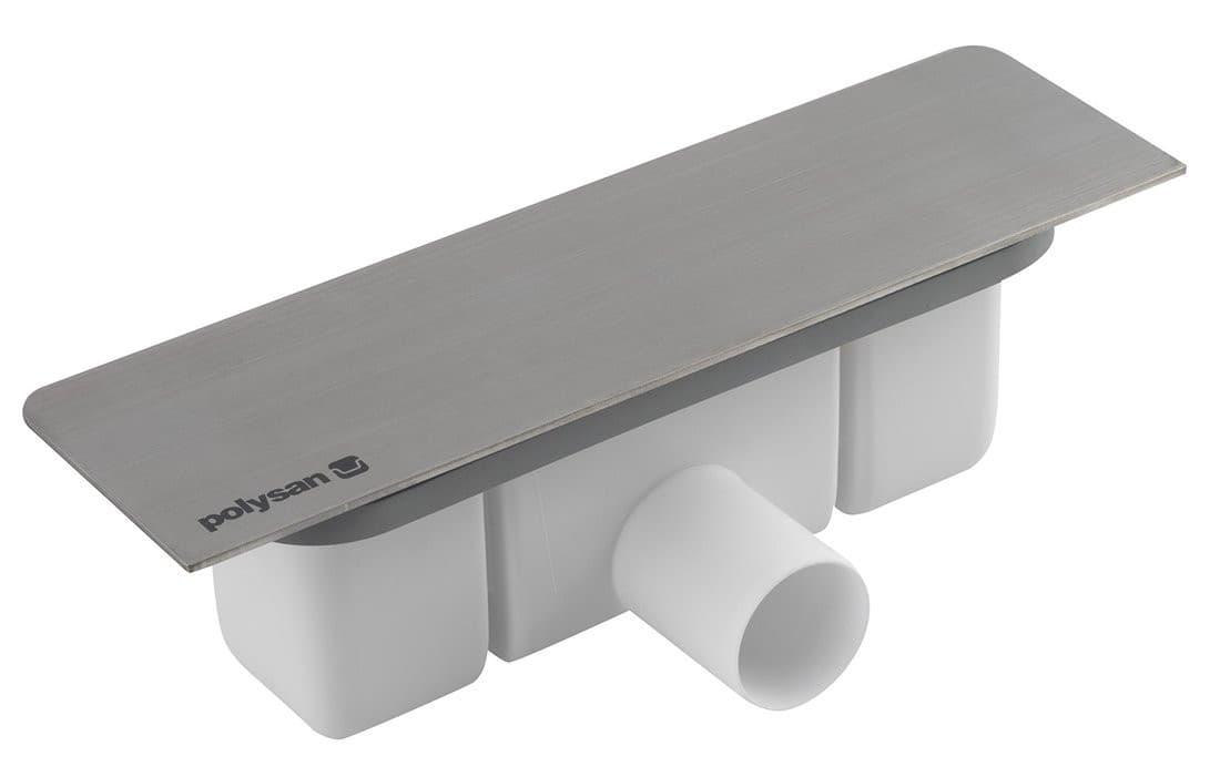 Syfon do brodzika KAZUKO 40 mm stal nierdzewna matowa