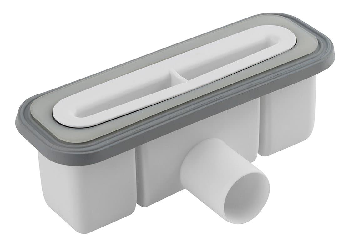 Syfon do brodzika KAZUKO 40 mm stal nierdzewna matowa