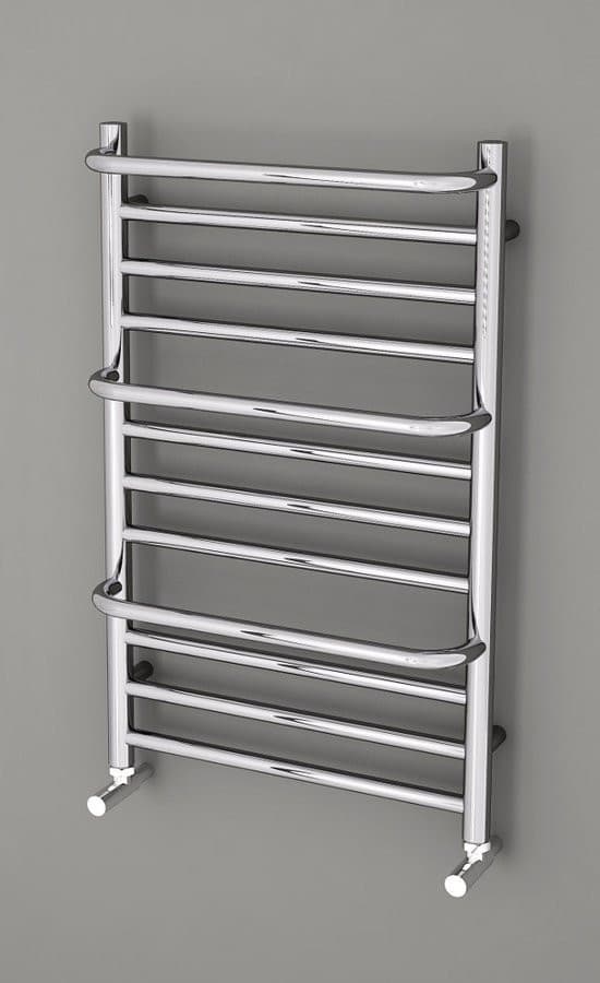 Grzejnik łazienkowy MANISA 500x800 mm chrom z wieszakami
