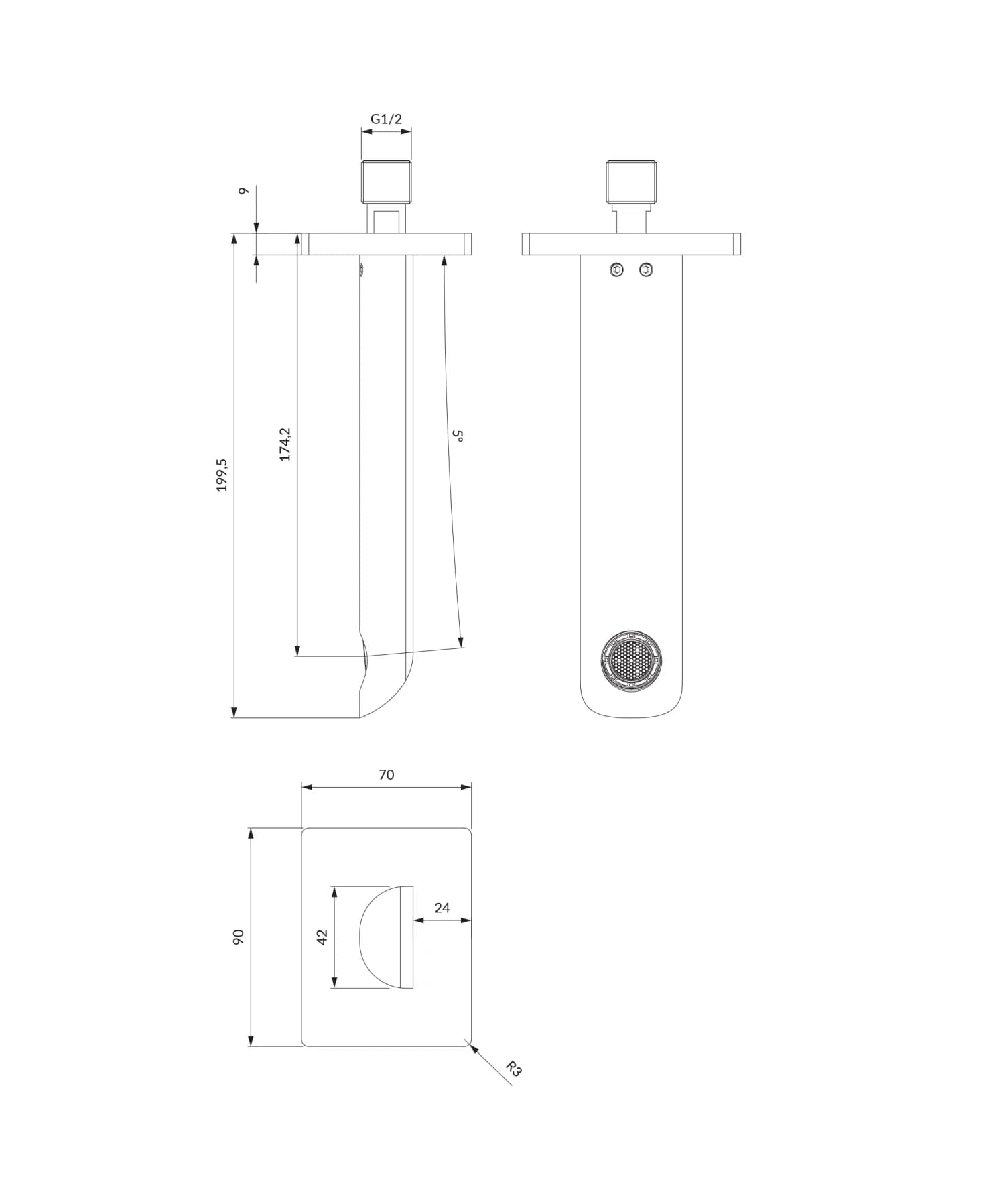 WDSACRAMENTOCRB Rysunek techniczny