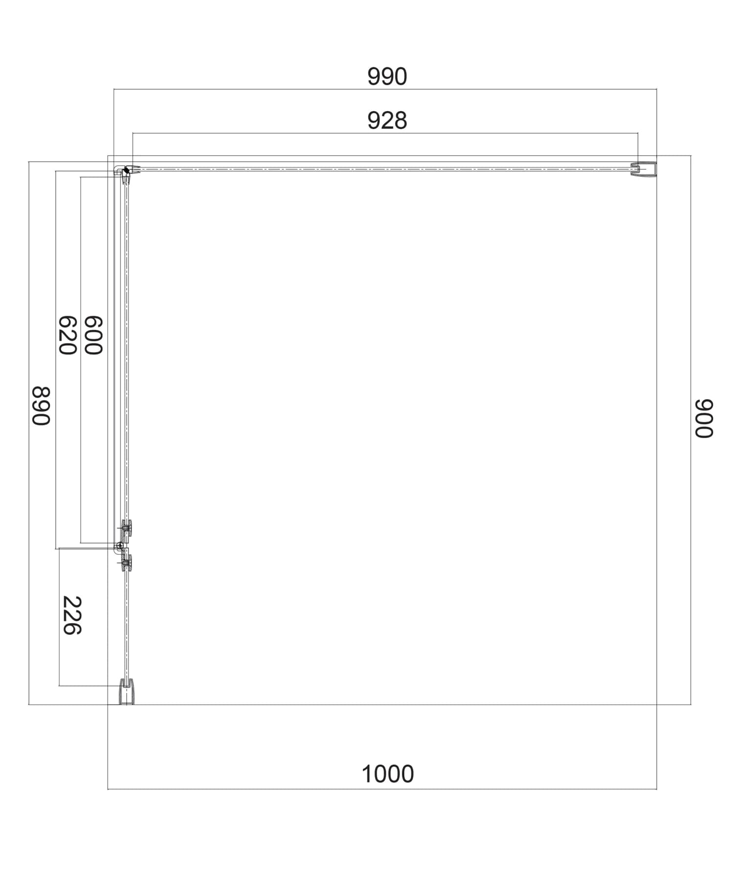 MH9010CRTR Rysunek techniczny