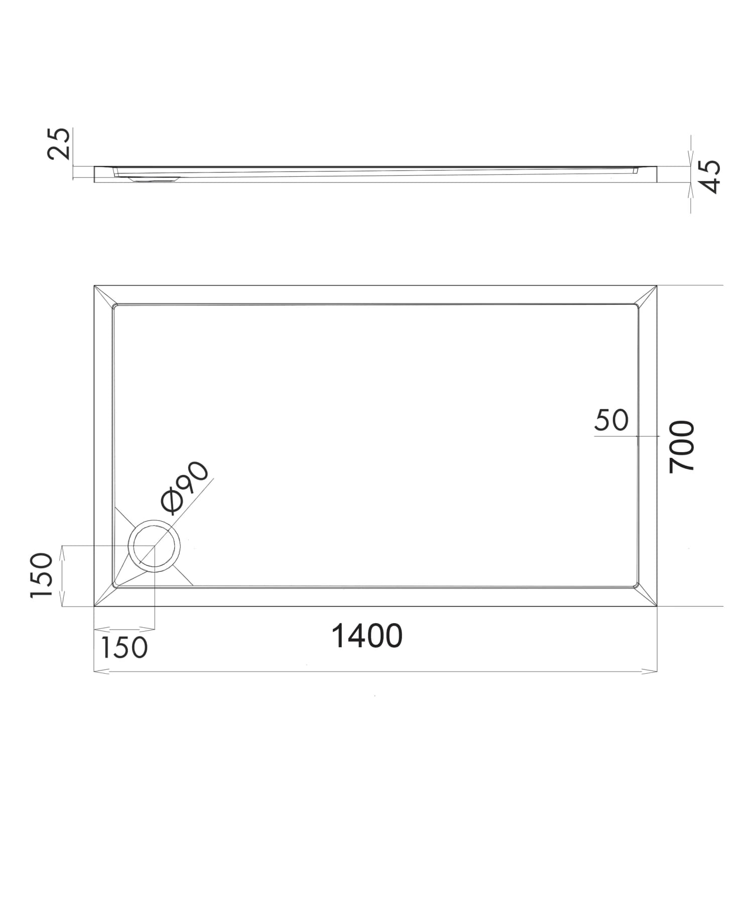 MERTON70-140-PBP Rysunek techniczny