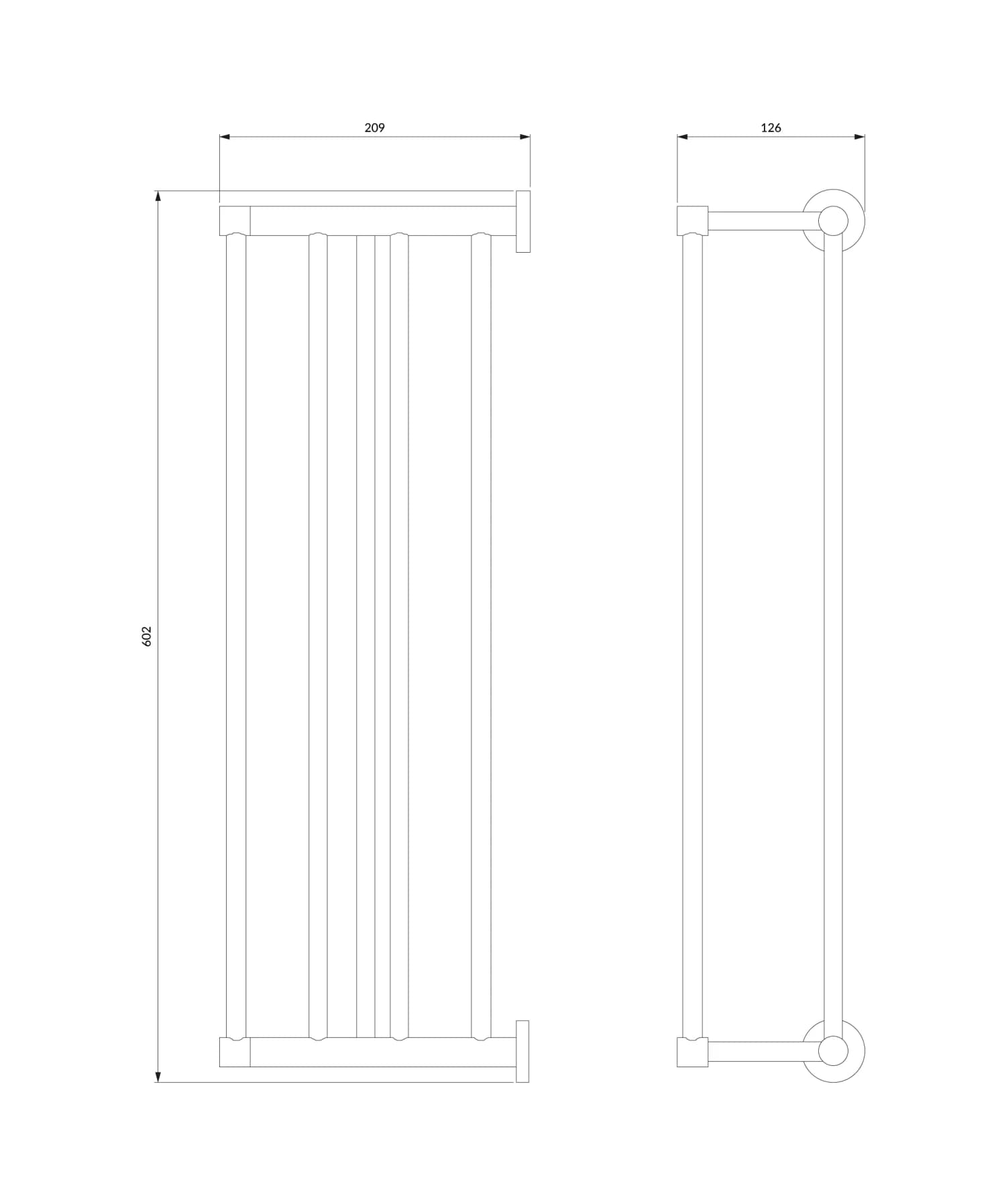 MP60920CR Rysunek techniczny