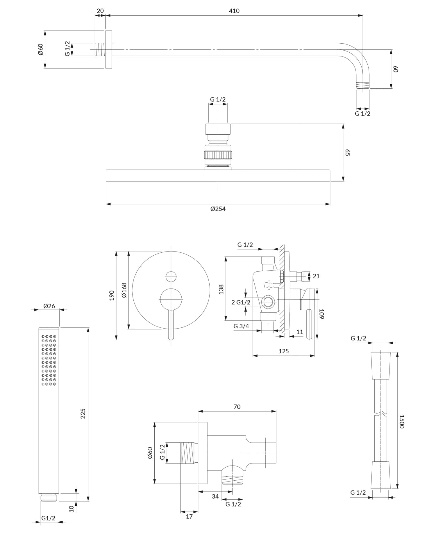 SYSY19GLB Rysunek techniczny