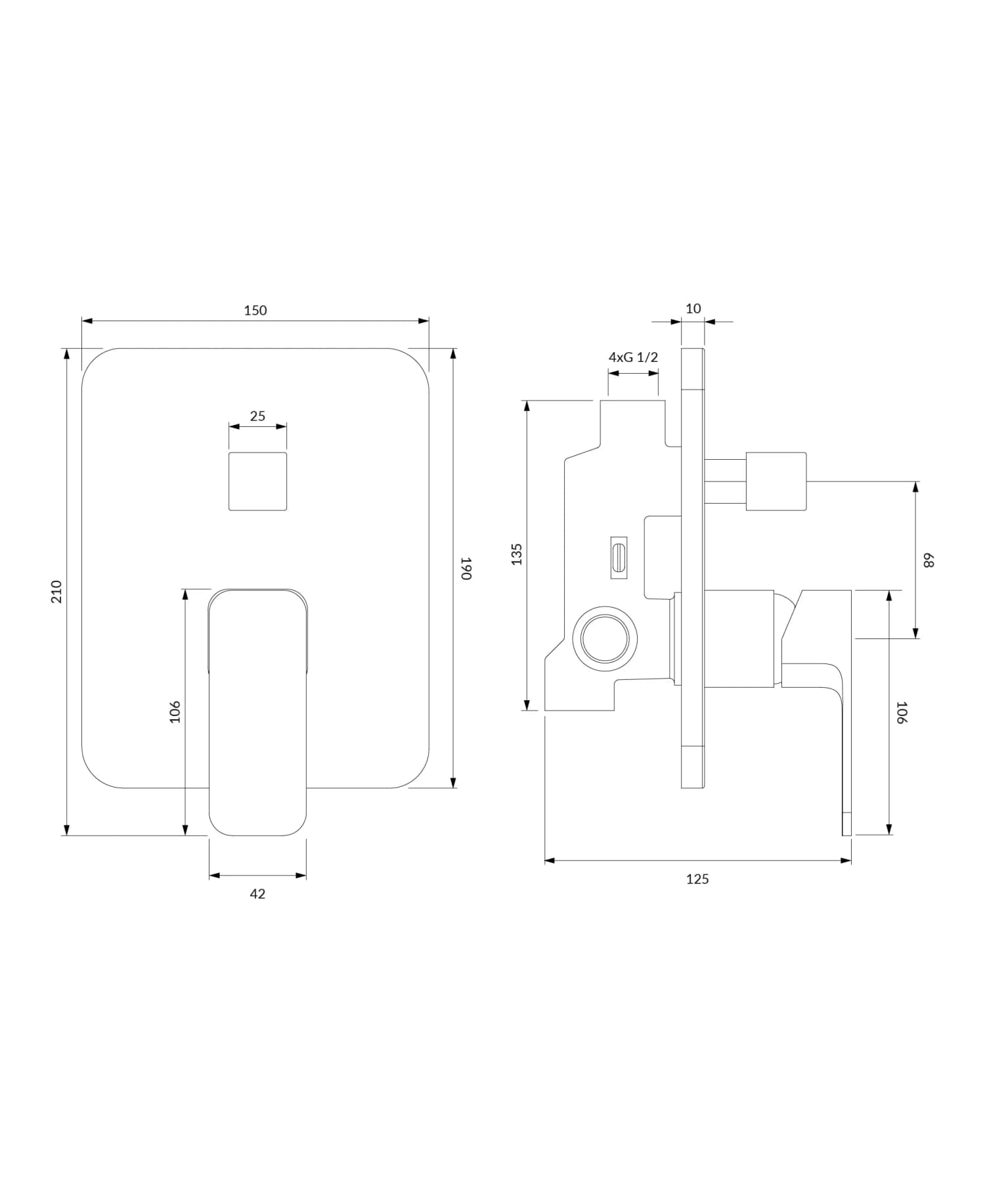AP2235CR Rysunek techniczny