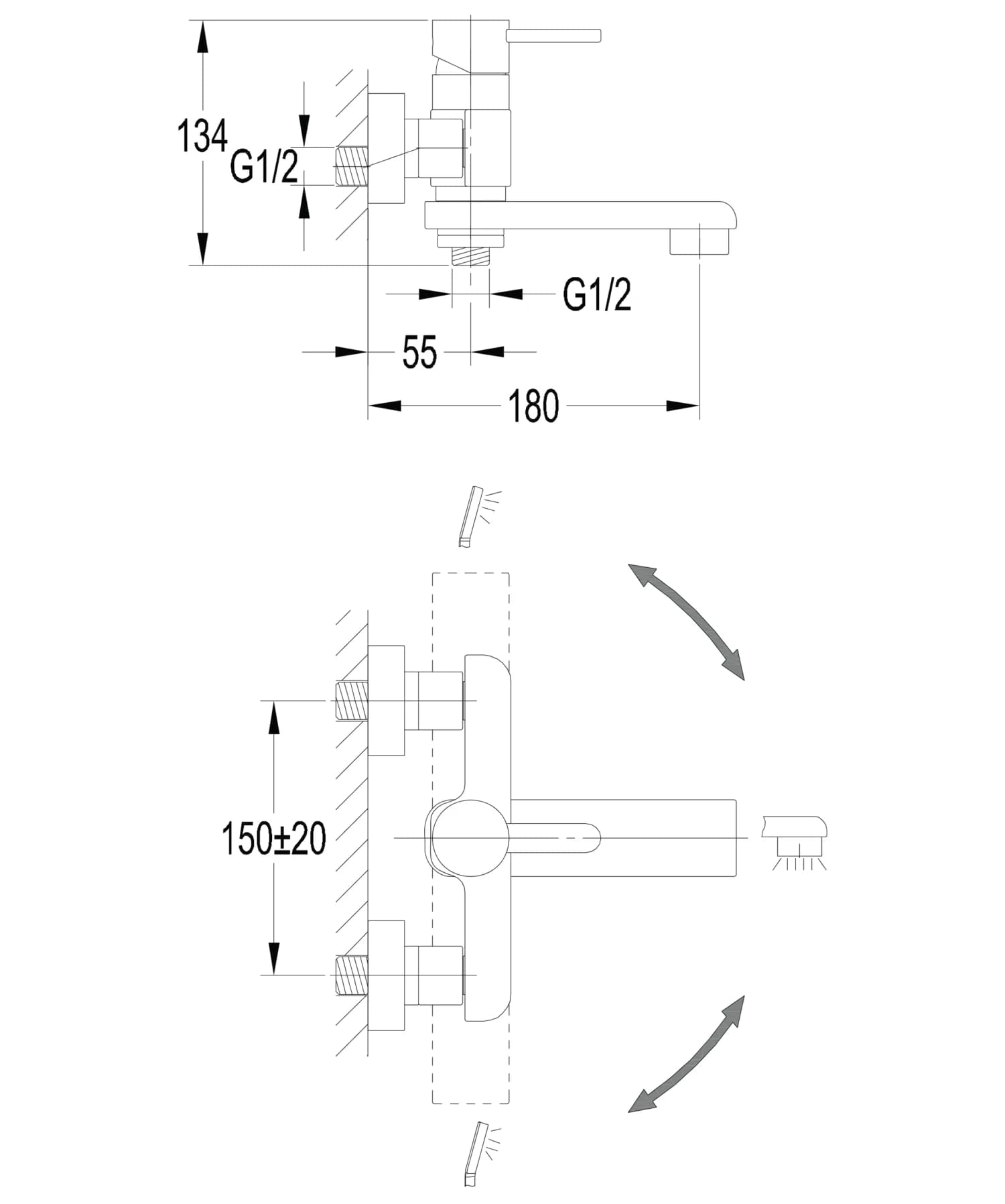 DA5031BL Rysunek techniczny
