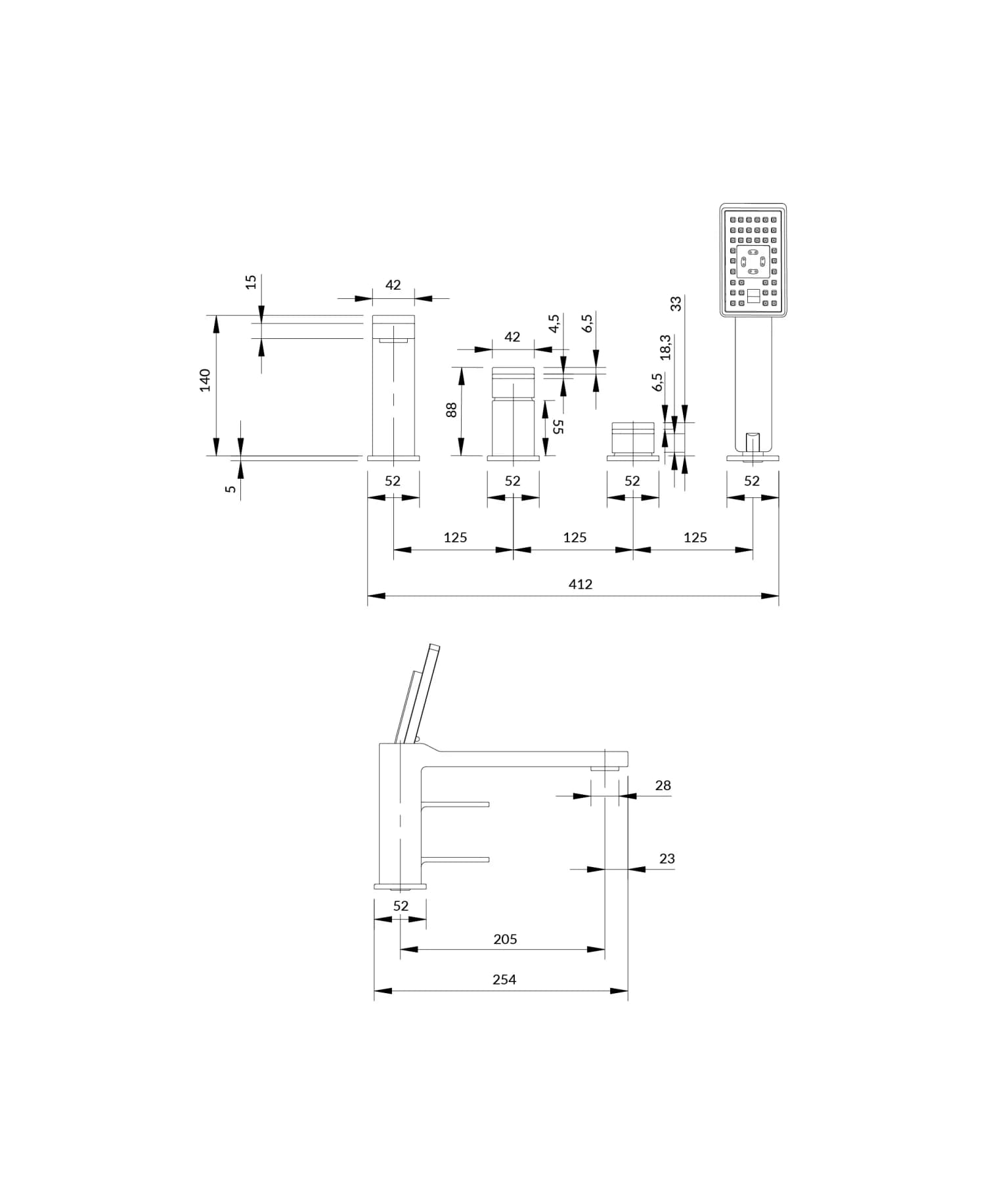 SL7732GR Rysunek techniczny