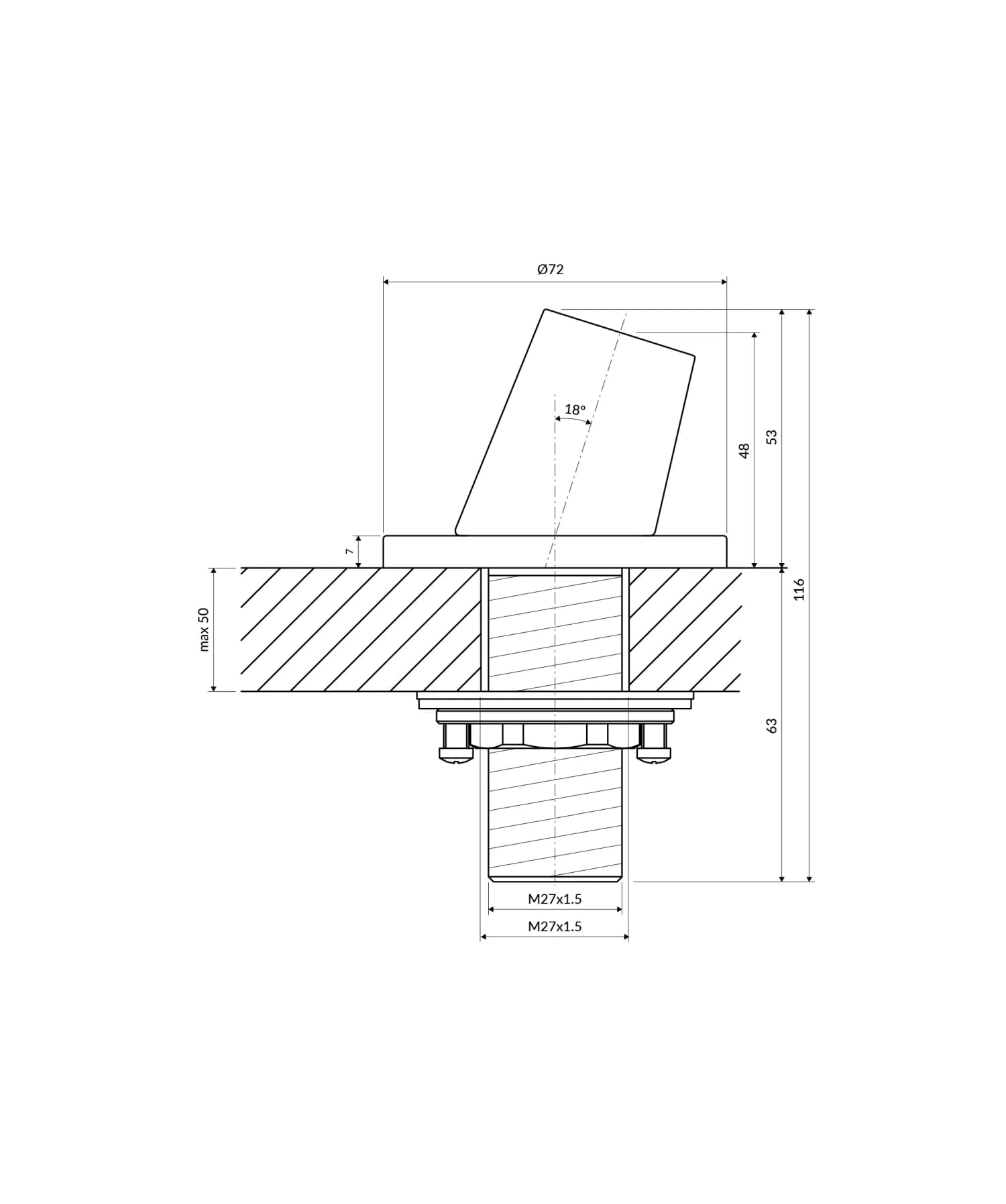 H14BL Rysunek techniczny