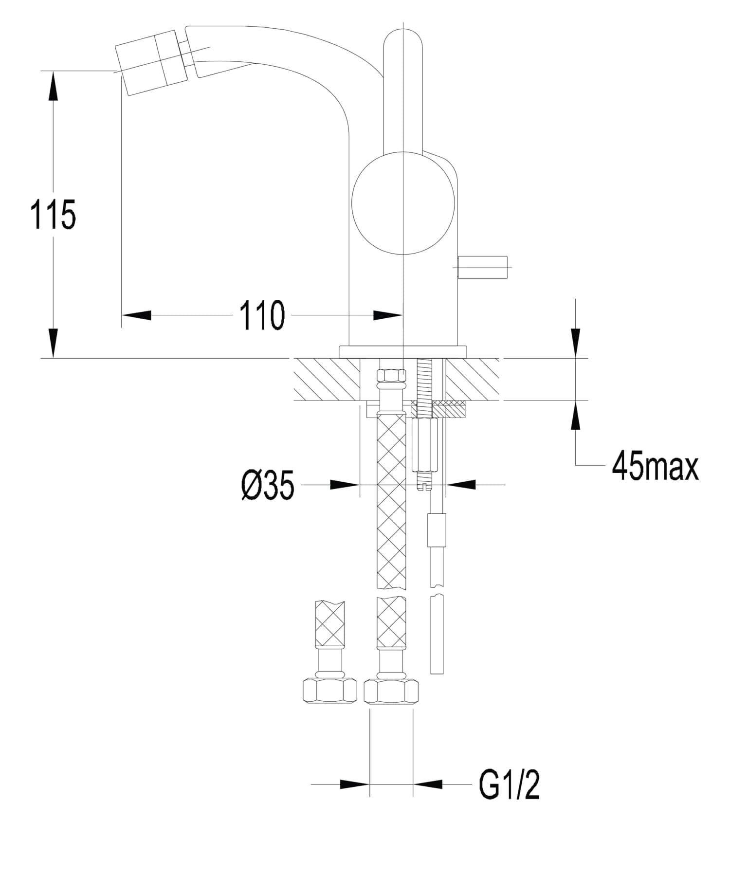 DA5021GL Rysunek techniczny