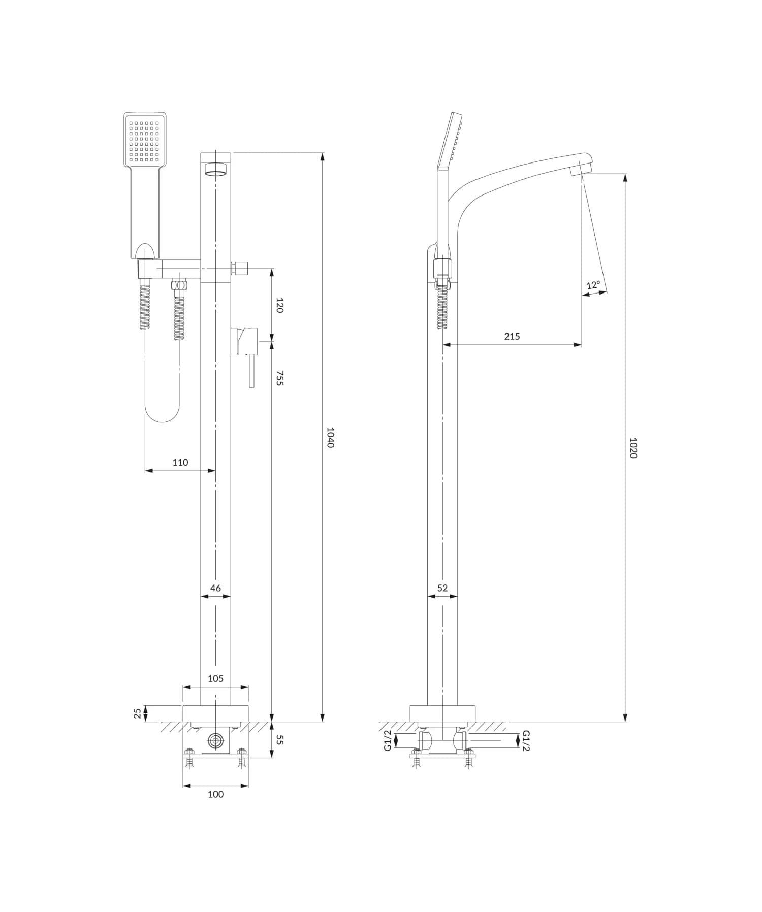 DA5033CR Rysunek techniczny