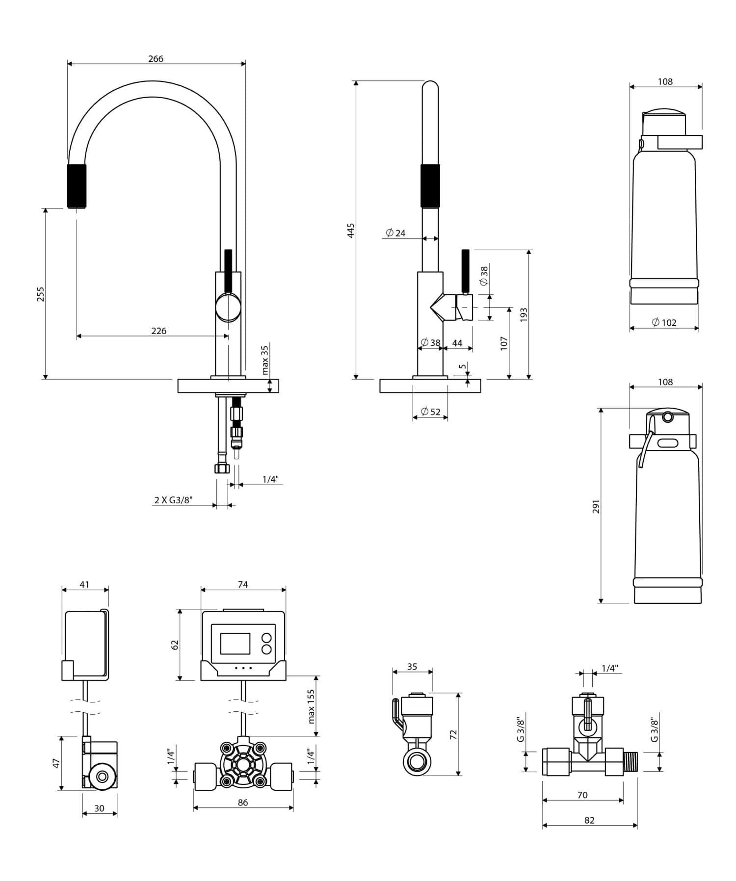 SW9057-FD1CP Rysunek techniczny