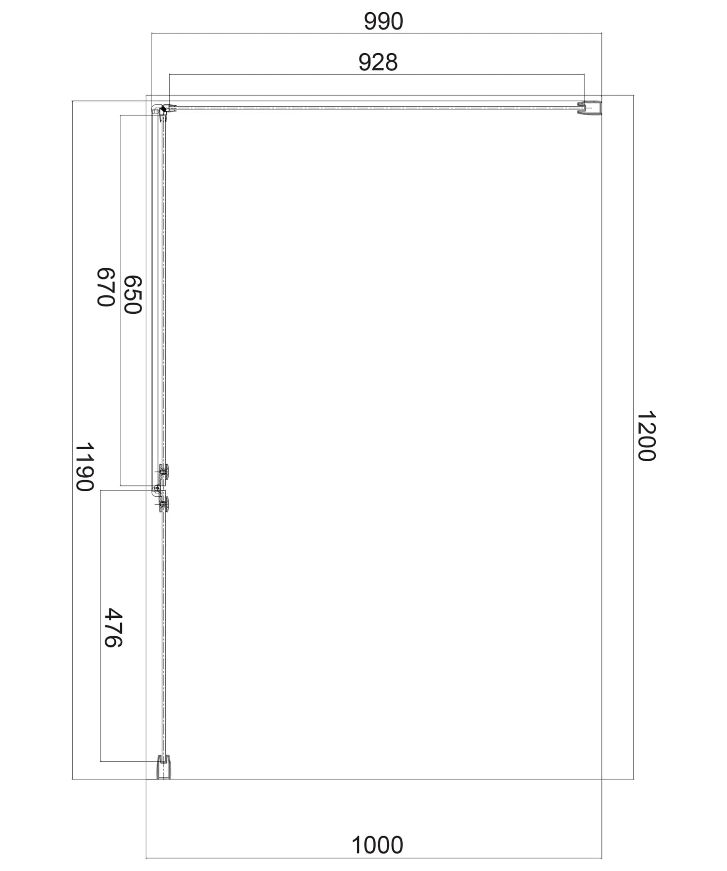 MH1210BLTR Rysunek techniczny