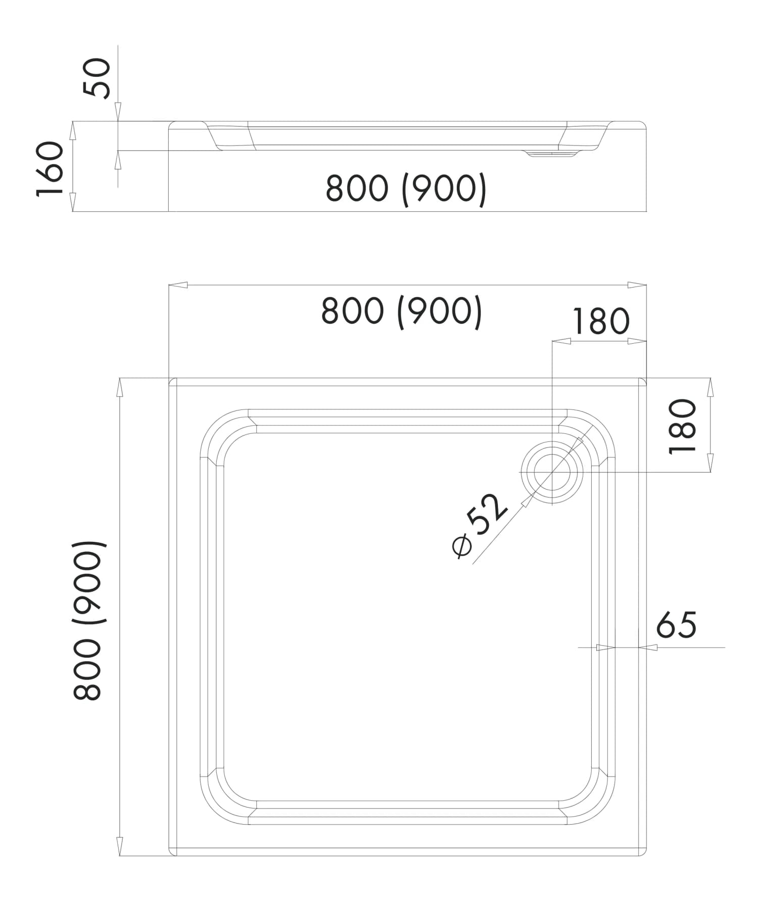 INVESTPROJECT90-KBP Rysunek techniczny