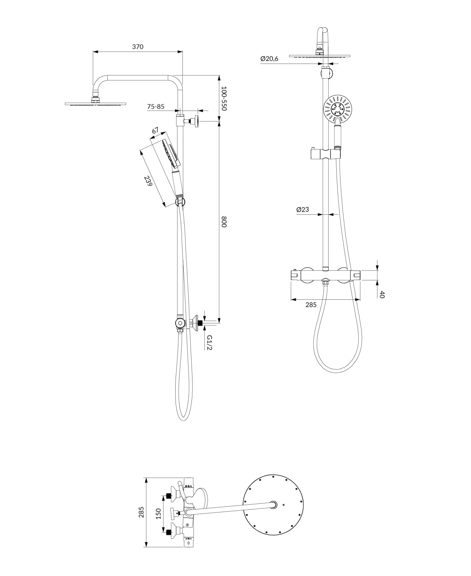 Y1244NBL Rysunek techniczny