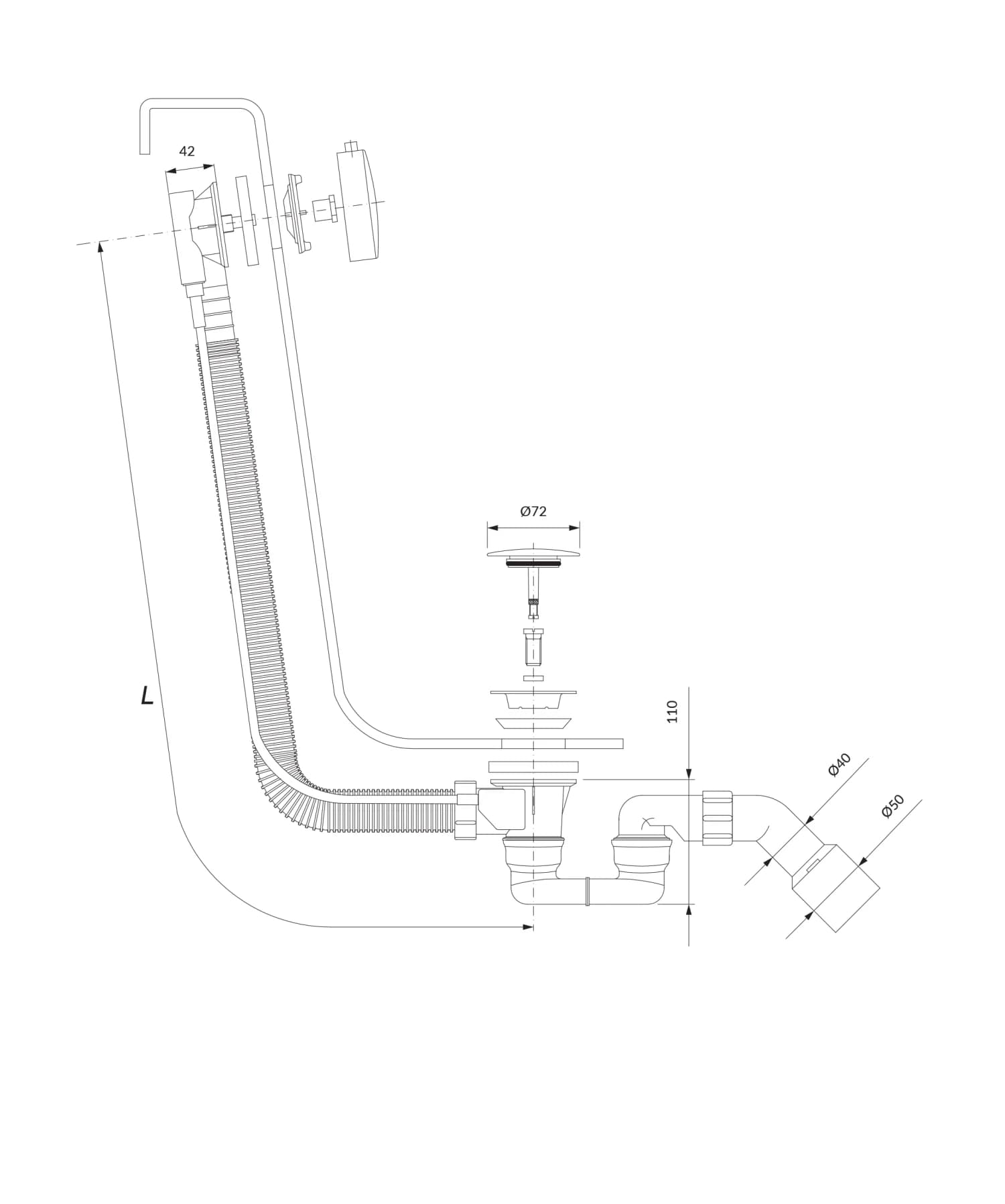 TK104-PLUS-3.04+64-SGL Rysunek techniczny