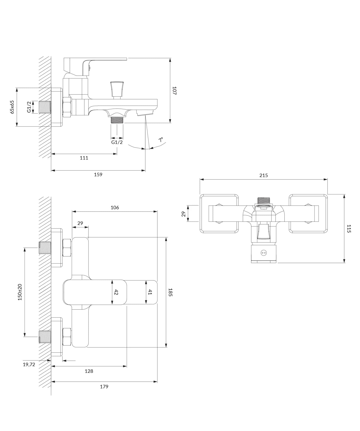 AP2230CR Rysunek techniczny