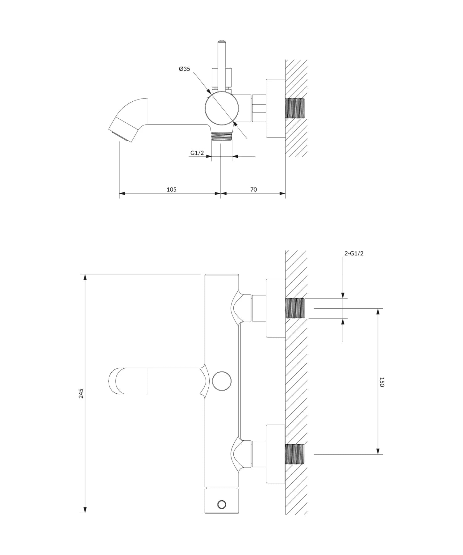Y1230CR Rysunek techniczny