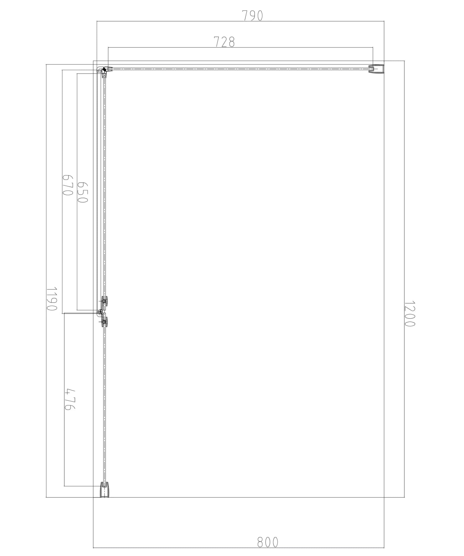 MH1280CRTR Rysunek techniczny