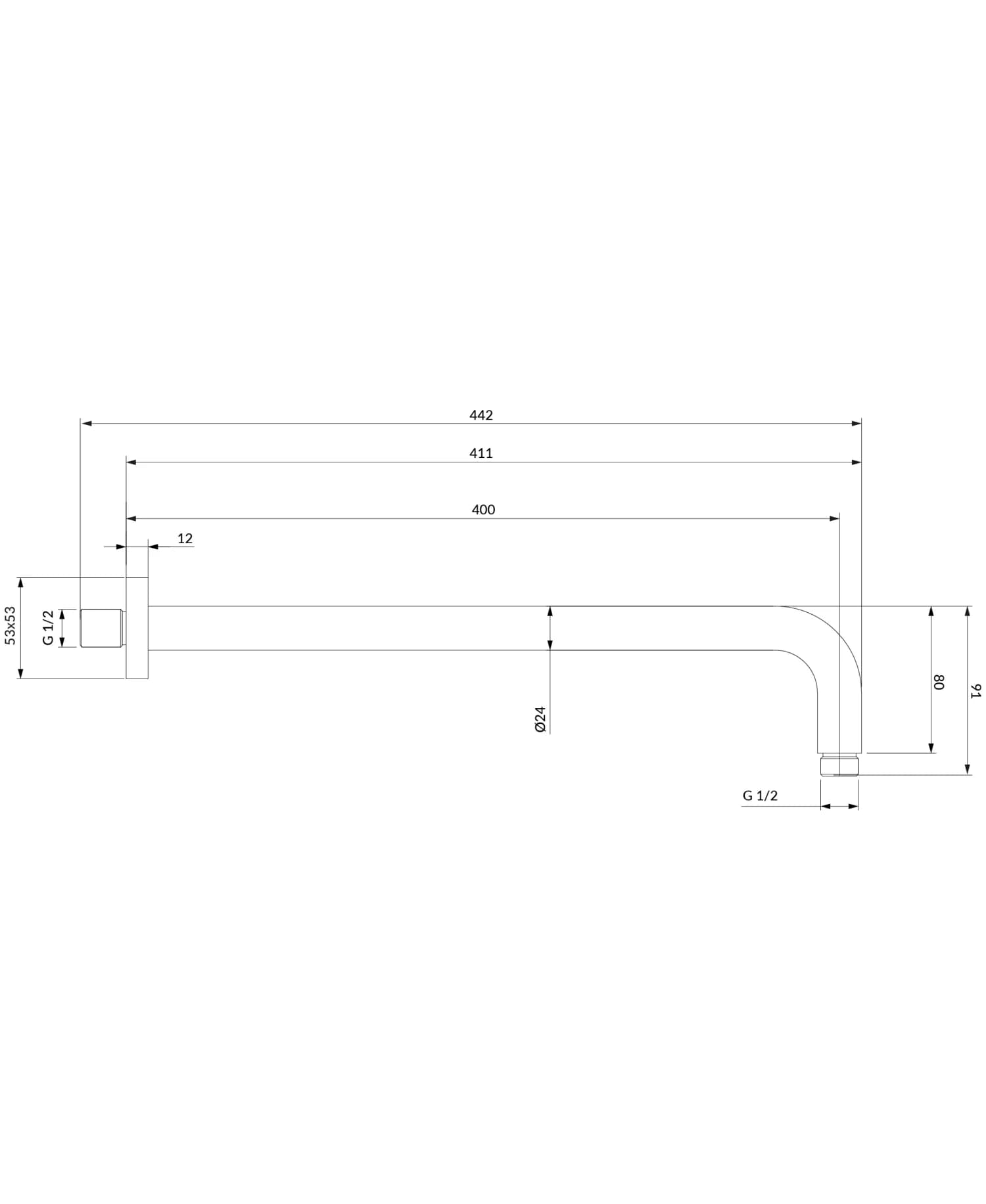 RA01K-XCR Rysunek techniczny